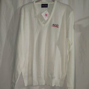 Pine State Vintage Avon Pullover Longsleeve Lightweight Sweater Size: Large